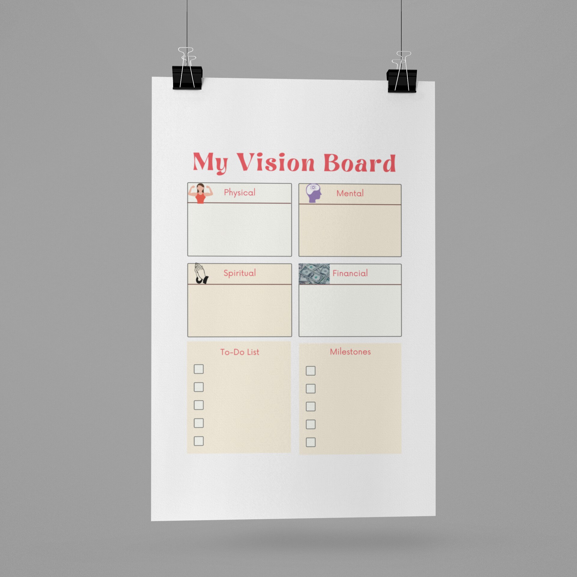 vision-board-planner-printable